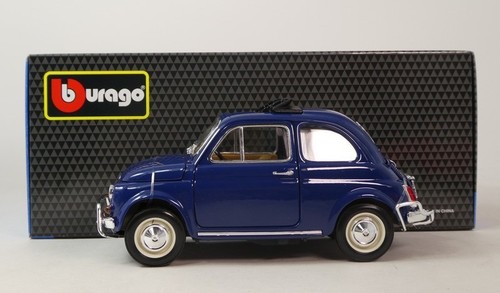 Burago bburago fiat 500l - burago, bleu