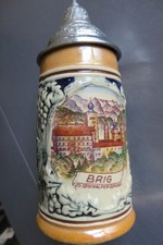 Ancienne chope de bière avec