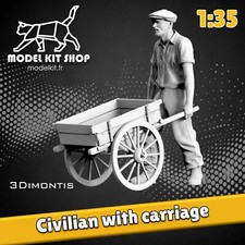 1:35 - WW2 Civil poussant une