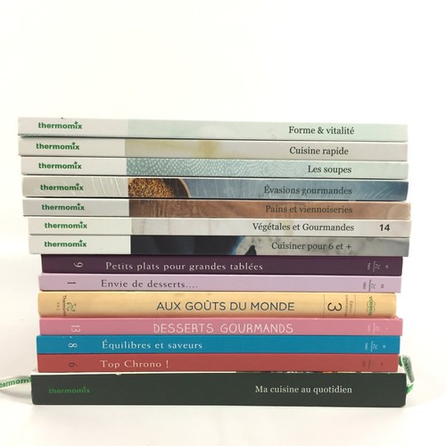 Thermomix lot livres - thermomix,
