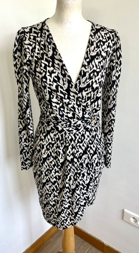Robe t36 noir blanc - noir,