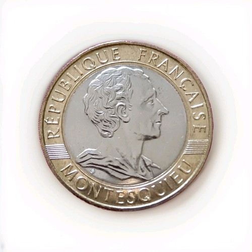 Francs montesquieu 1989 fdc - 10,