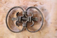 VENDS1 LOT DE  DECORS VOLUTE   portail , grille