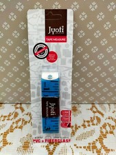 Mètre Ruban de Couturière 150cm  double face de couleur bleu 