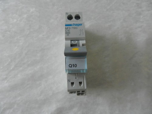 Hager disjoncteur c10 10a - hager, /