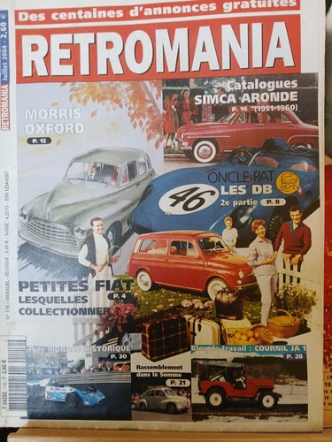 Retromania 116 2004 - 07/2004, les