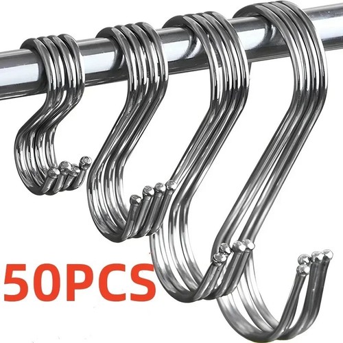 50pc stainless steel s - stainless,
