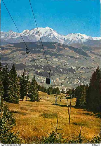 Carte postale mégève - -,