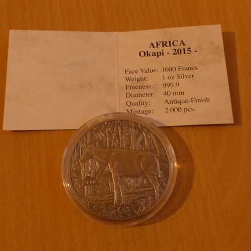 Congo 1000 cfa - 2015, oz