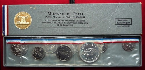 Coffret fdc 1966 1967 - coffret,
