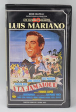 cassette vidéo vhs K7 - A la Jamaïque - Luis Mariano