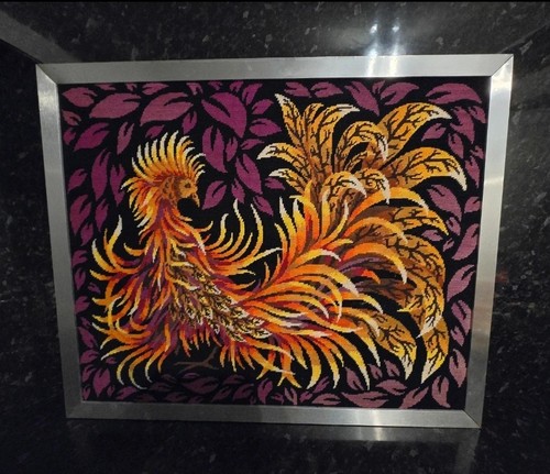 Tableau canevas tapisserie - tableau,