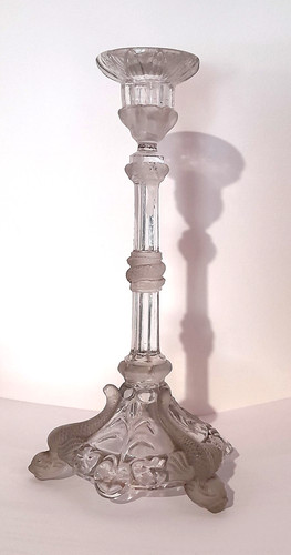 Ancien bougeoir verre de - verre,