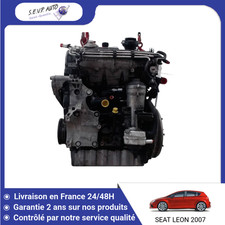 🇫🇷 MOTEUR   SEAT LEON 2005- 1.9 TDI ♻️ BXE 🚗 255571km