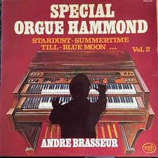 LP 33T T André Brasseur French MFP 1978  Special orgue  Go Go Hammond organ