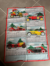 TORCHON CALENDRIER ANCIEN