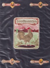 4  Ancienne Bague de Cigare  Vitola   BN1827394 Lyhto Chantecler Coq