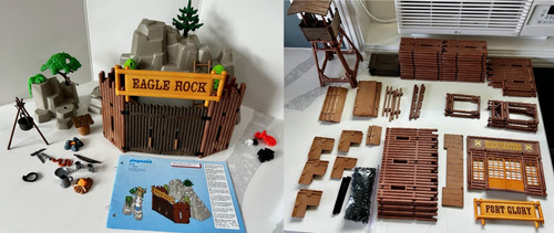 Playmobil fort set 3806 - fort,