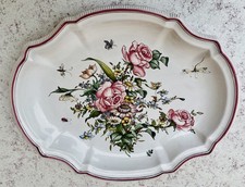 GRAND PLAT EN FAÏENCE DE