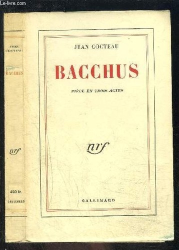 Bacchus pièce 3 actes - en,