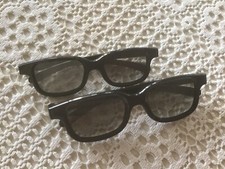LOT 2 PAIRES DE LUNETTES CINEMA 3D, 1 ADULTE & 1 ENFANT