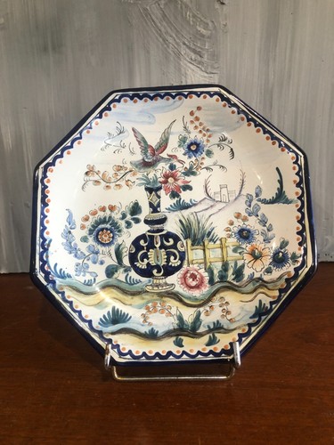Assiette octogonale - assiette,