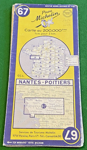 Carte michelin 67 - 67,