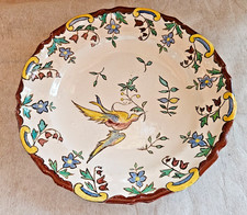 XVIII SIECLE  ASSIETTE FAIENCE