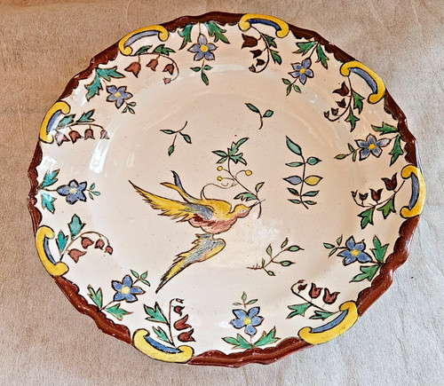 Xviii siecle assiette - xviii,