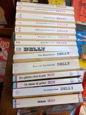 lot  de 14 livres de delly