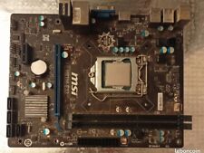 Kit Carte Mère MSI H81m E33 + Processeur I3 4330 