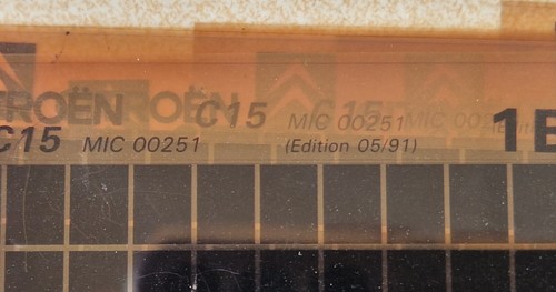 Catalogue pièces détachées
