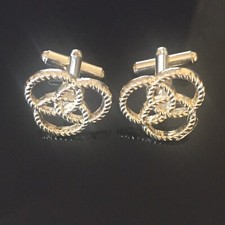 Celtic Knot Cufflinks -Gold
