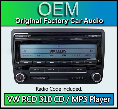 Rcd 310 mp3 lecteur vw - 310,