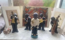 Figurines De Cinq Musiciens De