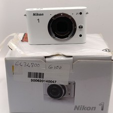 Nikon 1 J1 Mirrorless Camera – White 10.1MP | pre-owned |