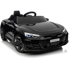 Audi RS E-tron GT 12V Voiture Électrique Enfant 3-5 Ans Noir 3 Vitesses