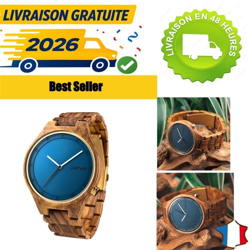 Montre homme bois zeitholz - bois,