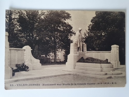 Cpa carte postale valenciennes - cpa,