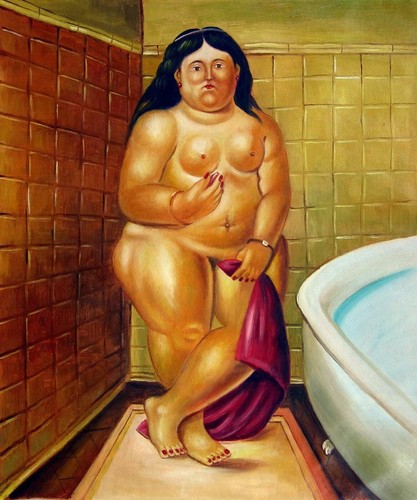 Scene femme nue apres - scene,