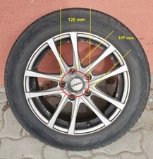 Pneus neige sur jantes aluminium x4