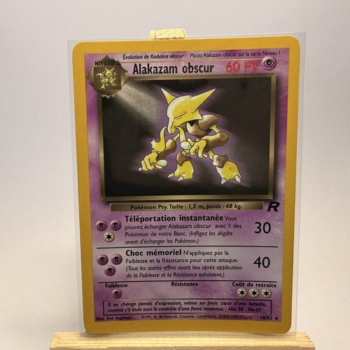 Alakazam obscur carte - obscur, 18/82