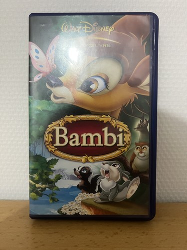 Bambi cassette vhs - cassette,