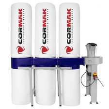 CORMAK FM350 Aspirateur des copeaux, des sciures, de la poussière 400V 4860 m³/h