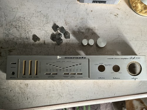Façade ampli marantz pm350 - façade,