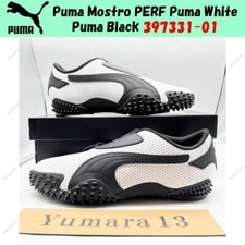 Taille homme Puma Mostro PERF Puma blanc noir 397331-01