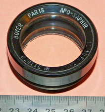 VINTAGE apo-saphir PARIS 1:10F=360 LENTILLE lens OBJECTIF objective 511870 photo