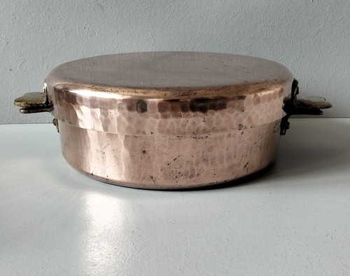 Ancienne casserole étamé - ancienne,