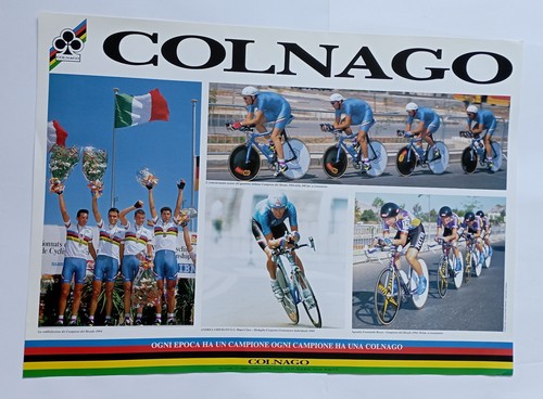 Affiche cyclisme colnago - affiche,