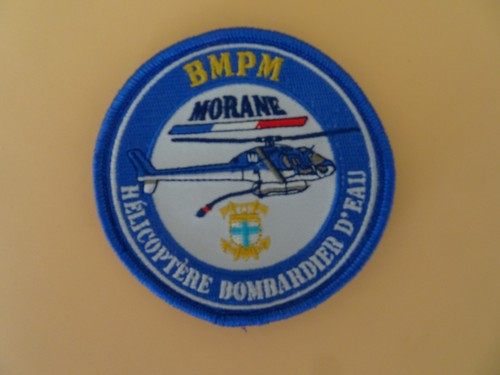 écusson pompier hbe morane